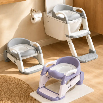 Escalera de Baño con Bacín Infantil Plegable BD103