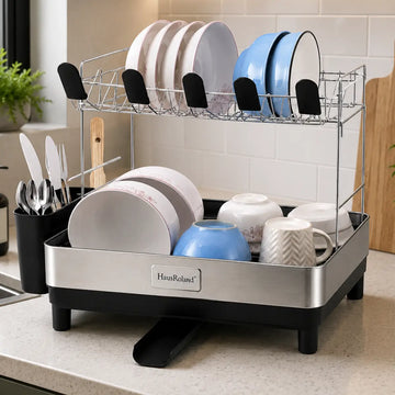 Escurridor de Platos 2 Niveles Haus Roland