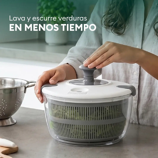 Centrifugador Escurridor de Verduras 5 Litros Salad