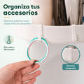 Organizador de ducha esquinero para ordenar productos de baño y accesorios de higiene