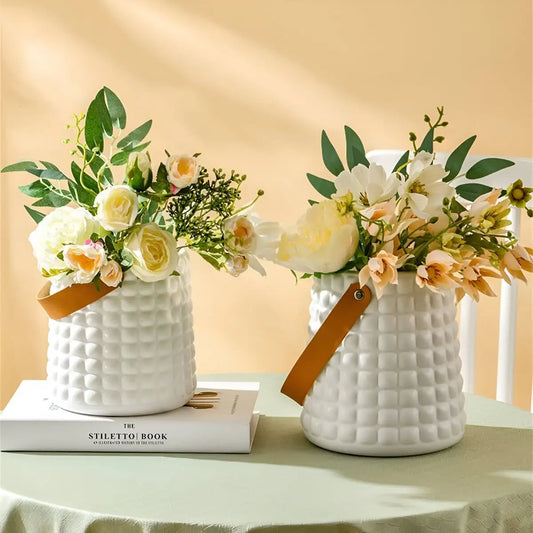 Florero Decorativo Modelo Primavera Cuadros