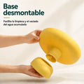 Frutero con base desmontable para facilitar la limpieza y el almacenamiento