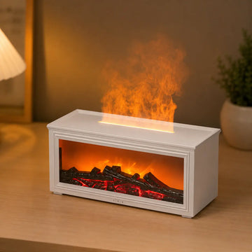 Humidificador Decorativo Efecto Chimenea