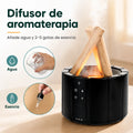Difusor de aromaterapia con vapor y efecto llama para crear un ambiente relajante
