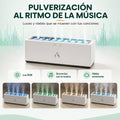 Humidificador musical con pulverización de vapor sincronizada al ritmo de la música