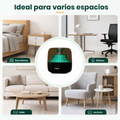 Difusor de aromaterapia con luz LED ideal para dormitorio, sala, oficina y otros espacios