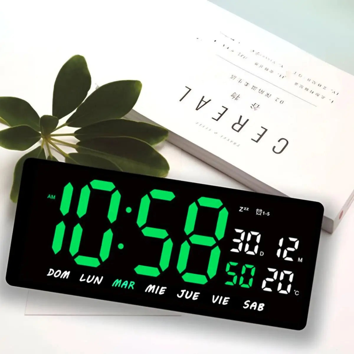 Reloj Digital de Pared o Escritorio Electrónico