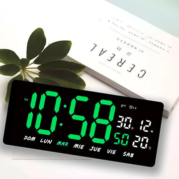 Reloj Digital de Pared o Escritorio Electrónico