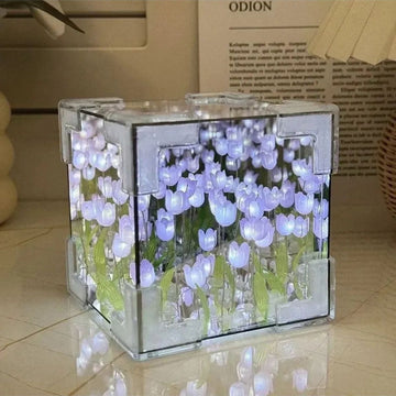 Lámpara LED Cubo de Tulipanes
