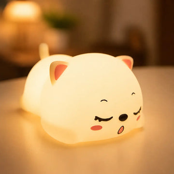 Lámpara de Silicona Modelo Gato