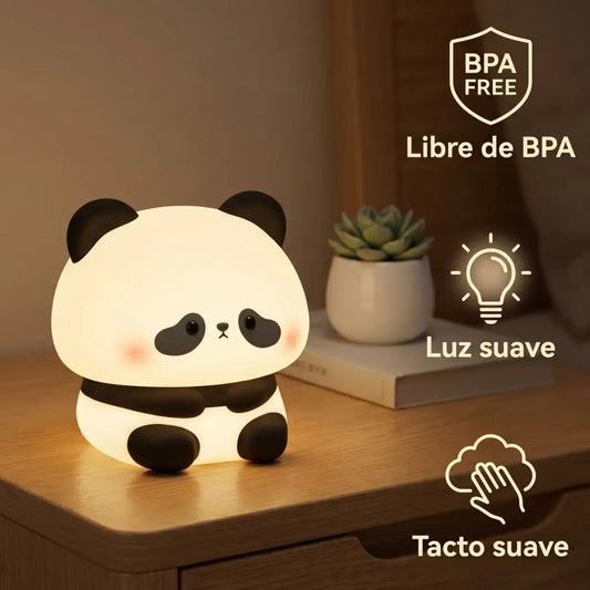 Lámpara de Silicona Panda Recargable YH307