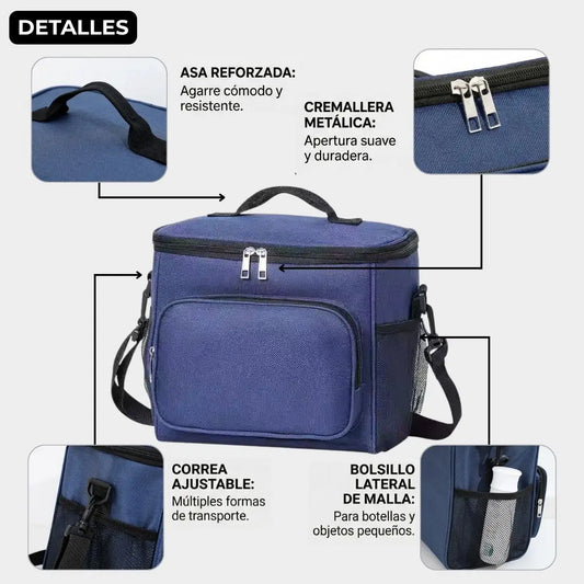 Bolso Lonchera Térmica con Bandolera