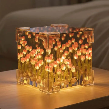 Lámpara LED Cubo de Tulipanes