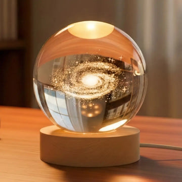 Lampara Led Esfera Diseño 3D Con Luz