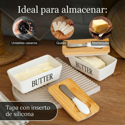 Mantequillera de Cerámica