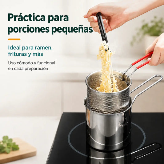 Mini Olla para Frituras con Canastilla