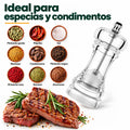 Molinillo manual para pimienta y diferentes especias utilizado para condimentar alimentos