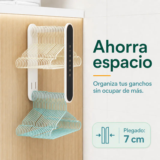 Colgador Extensible Para Organizar Ganchos De Ropa