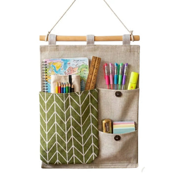 Organizador De Pared Con 3 Bolsillos