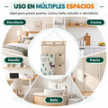 Organizador colgante de pared para dormitorio, estudio, oficina y otros espacios del hogar