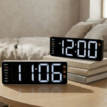 Reloj Digital de Mesa con Alarma y Temperatura CY0802