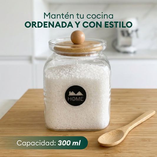 Set de 3 Condimenteros con Base Terranova