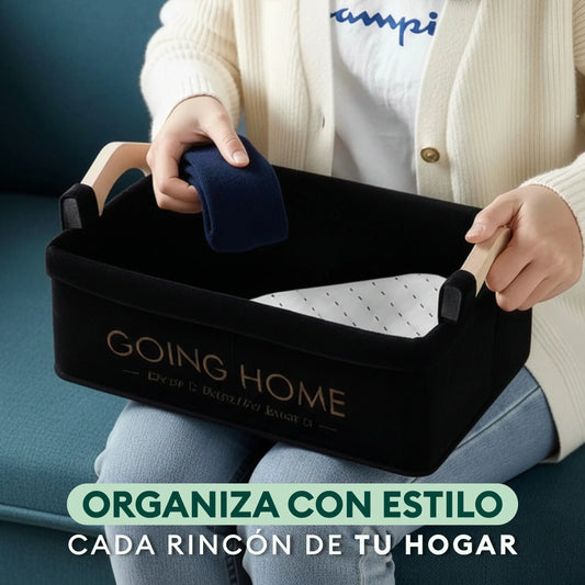 Set de 3 Cesta Organizadoras Multiusos con Asa