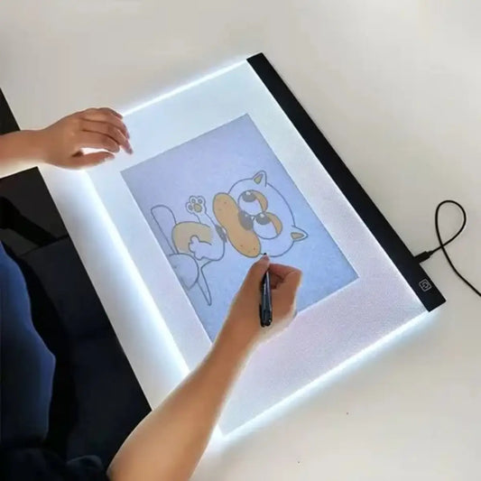 Tablero Led Para Dibujo Copia Tamaño A3 con Luz Regulable