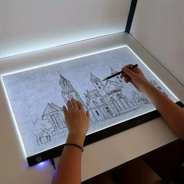 Tablero Led Para Dibujo Copia Tamaño A3 con Luz Regulable