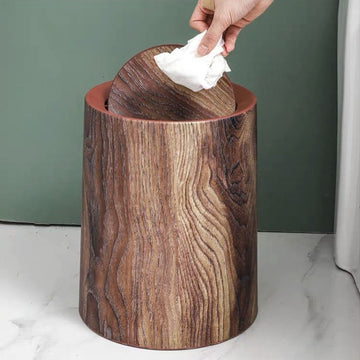 Tacho de Basura Diseño Madera