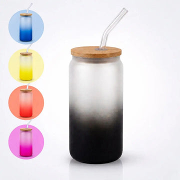 Vaso Nórdico Neón de Vidrio 500 ml