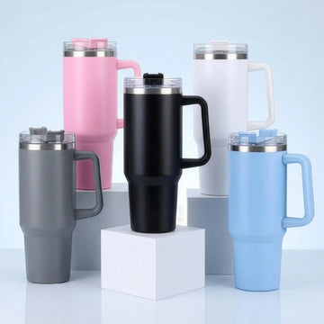Vaso Térmico 1200ml con Asa y Sorbete Urban