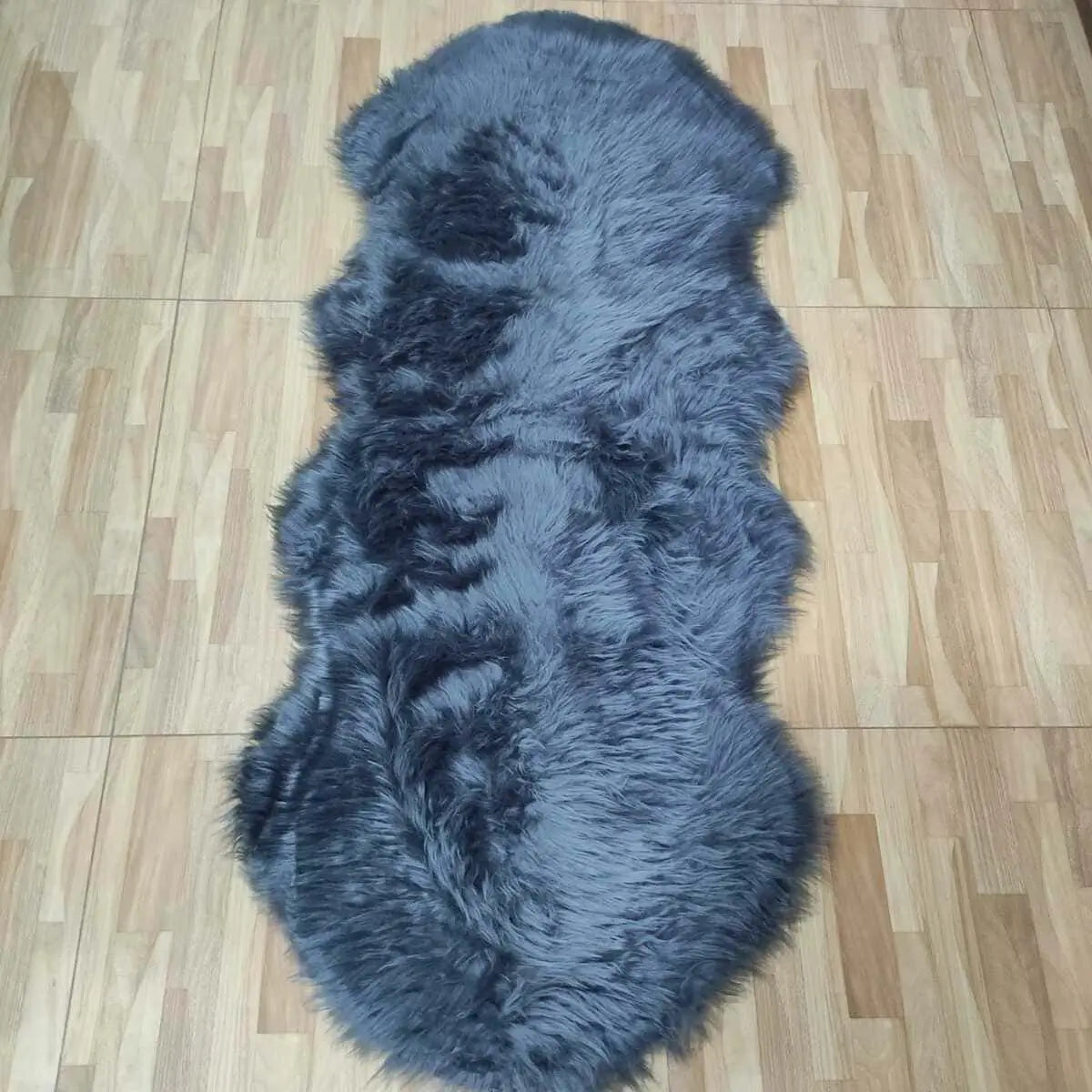 Alfombra Bajada De Cama Peluda