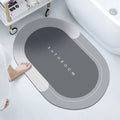 Alfombra absorbente de baño bathrom en decoración de baño