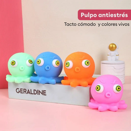 Juguete Antiestrés Modelo Dinosaurio y Pulpo