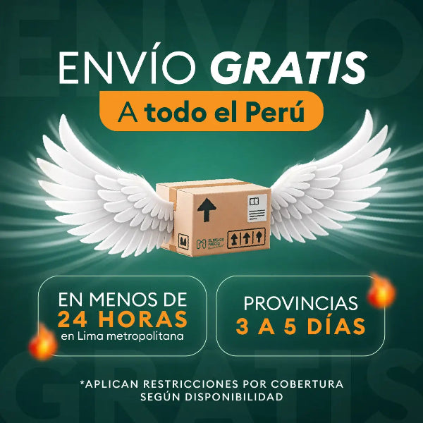Banner móvil de envíos gratis a todo el Perú con entregas en Lima Metropolitana y provincias