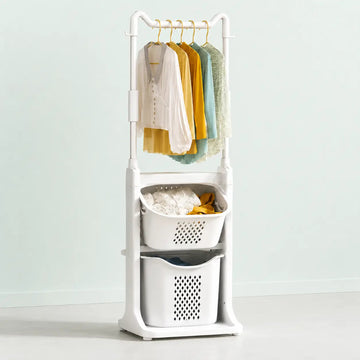 Estantes organizadores para hogar ideales para lavandería, baño, cocina y dormitorio