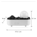 Medidas del humidificador decorativo modelo Volcán