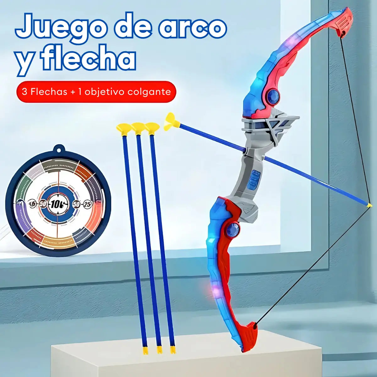 Juguete de arco y flecha para niños