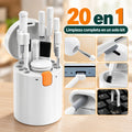 Kit de limpieza 20 en 1 para dispositivos electrónicos con cepillos, herramientas y accesorios multifuncionales
