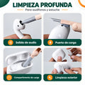 Kit de limpieza profunda con cepillos y accesorios para teclado, audífonos y zonas de difícil acceso