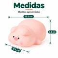 Medidas de la lámpara nocturna de cerdito con luz LED y diseño compacto