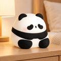 Lámpara nocturna de panda con luz cálida y diseño infantil para dormitorio