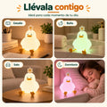Lámpara infantil de pato fácil de llevar para usar en dormitorio, sala y otros espacios