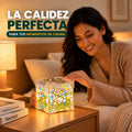 Lámpara de flores LED con iluminación cálida para decorar dormitorio, sala o mesa de noche