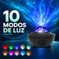 Proyector galaxia LED con 10 modos de luz y diferentes colores para ambientar el dormitorio