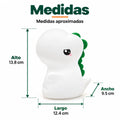 Medidas de la lámpara nocturna de dinosaurio con luz LED y diseño compacto