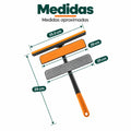 Medidas del limpiavidrios 3 en 1 con cabezal ancho