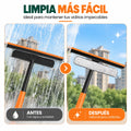 Limpiavidrios multifuncional para limpiar y secar superficies de vidrio de forma práctica