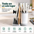 Organizador de cocina multifuncional para guardar cuchillos, utensilios, tabla de picar y accesorios